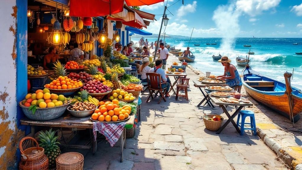 opções alimentares locais acessíveis