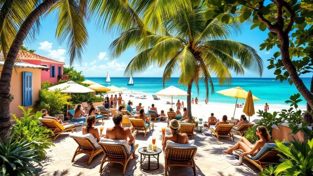 experiência de vida de expatriado à beira-mar