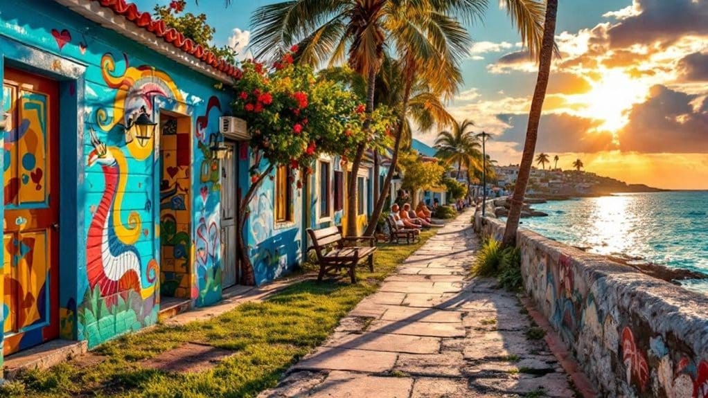 vivência à beira-mar com acesso conveniente