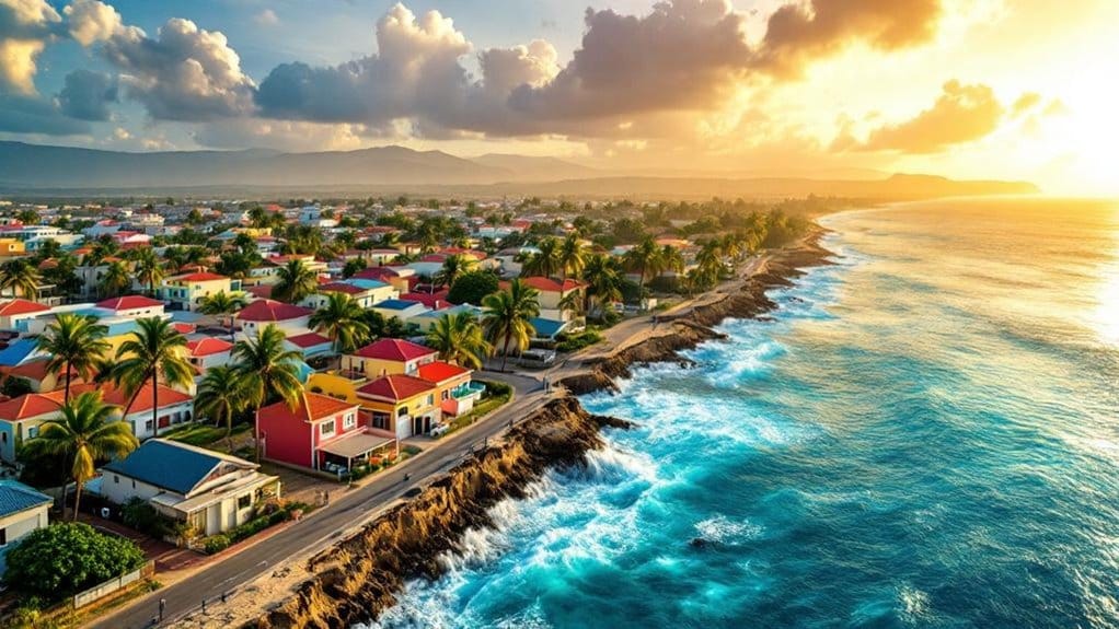 vulnerabilidade de propriedades costeiras em ascensão