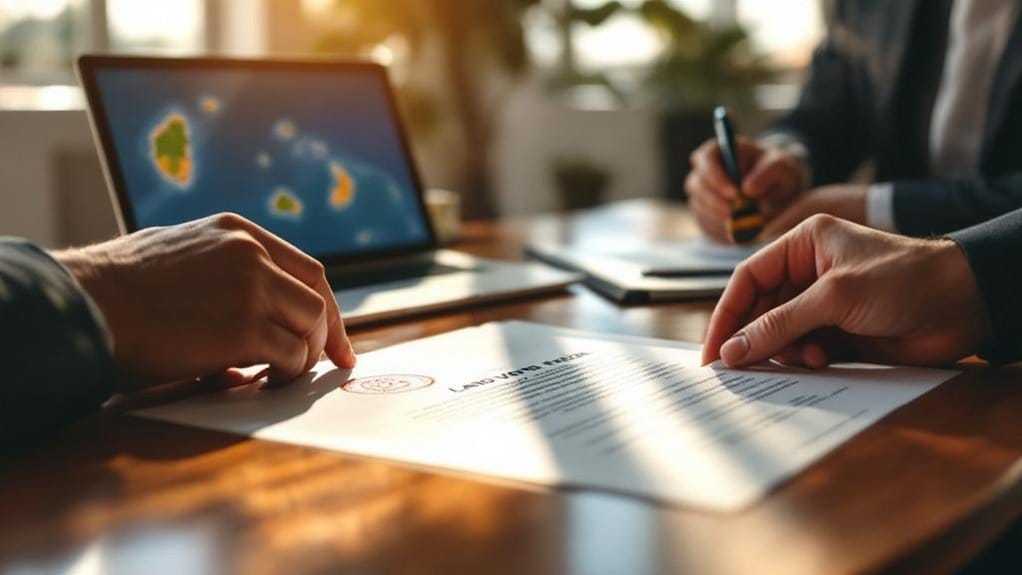 completar o processo de registo predial