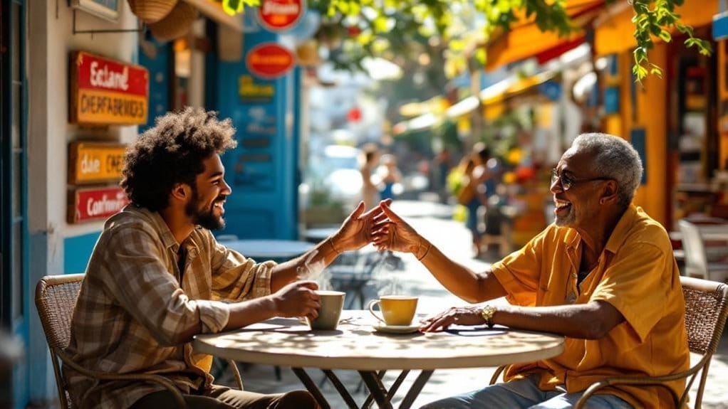 contactar com falantes nativos