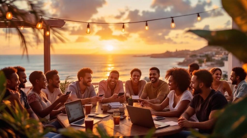 plataformas de networking digital conectividade