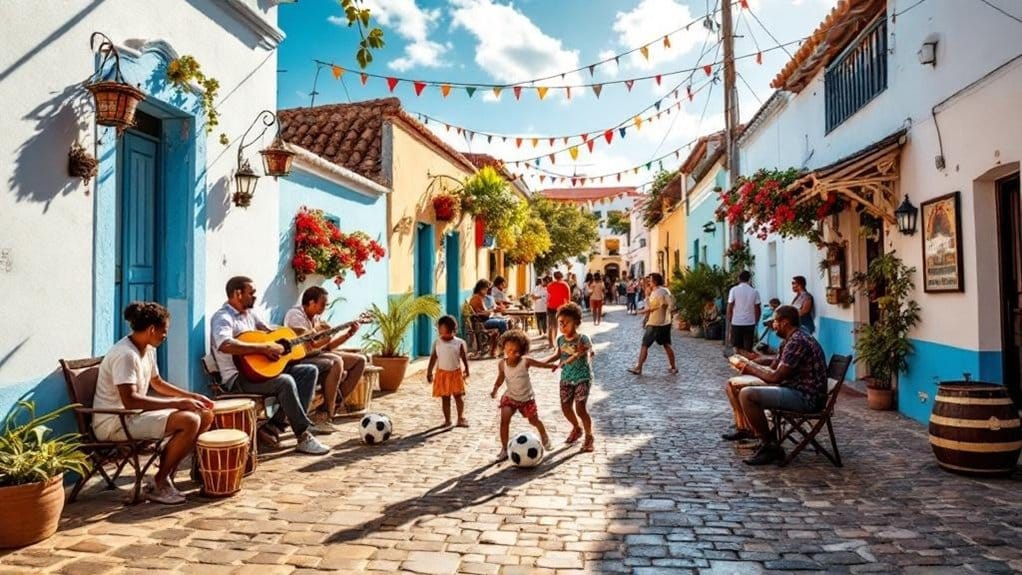 diversão familiar no animado carnaval