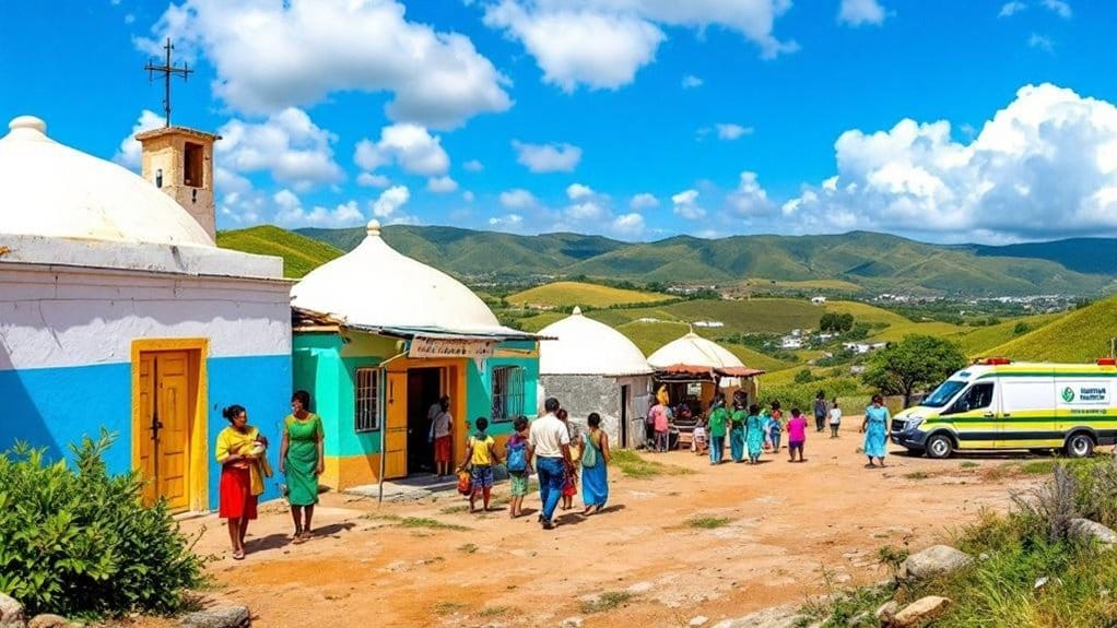 progressos de saúde e esperança média de vida