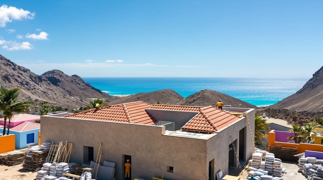 custos de construção habitacional em Cabo Verde