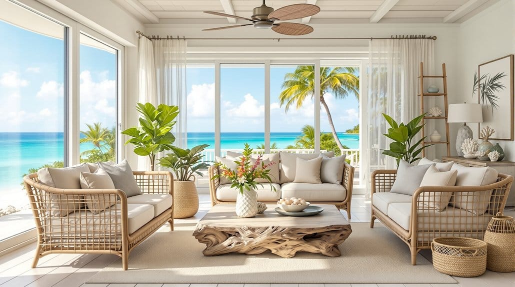 tendências de interiores de casas de ilha