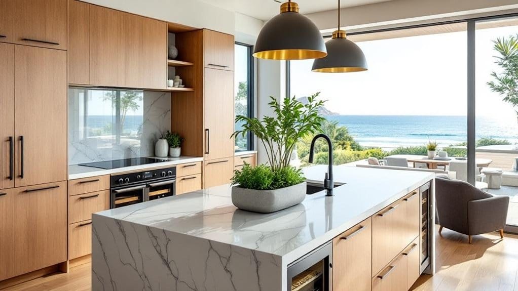 ilhas de cozinha luxuosas personalizáveis