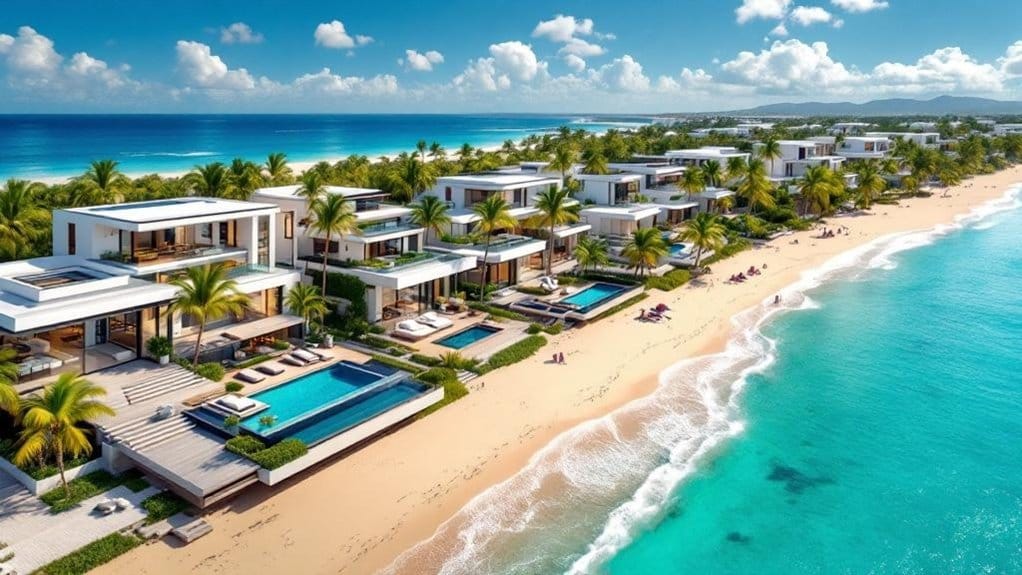 vilas de luxo proporcionam oportunidades de investimento