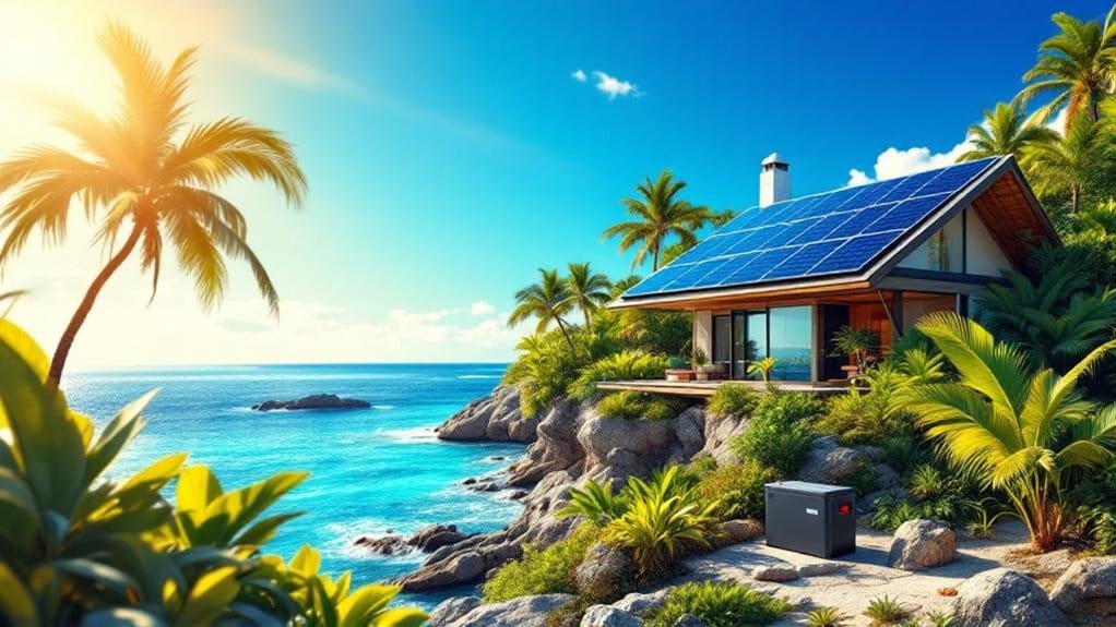 independência de energia solar autónoma