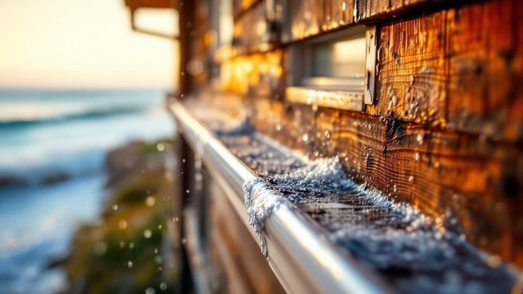 proteger superfícies de danos de sal