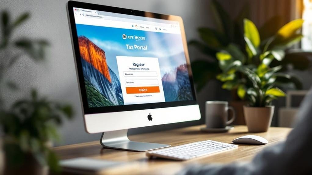 registar conta fiscal cabo verde