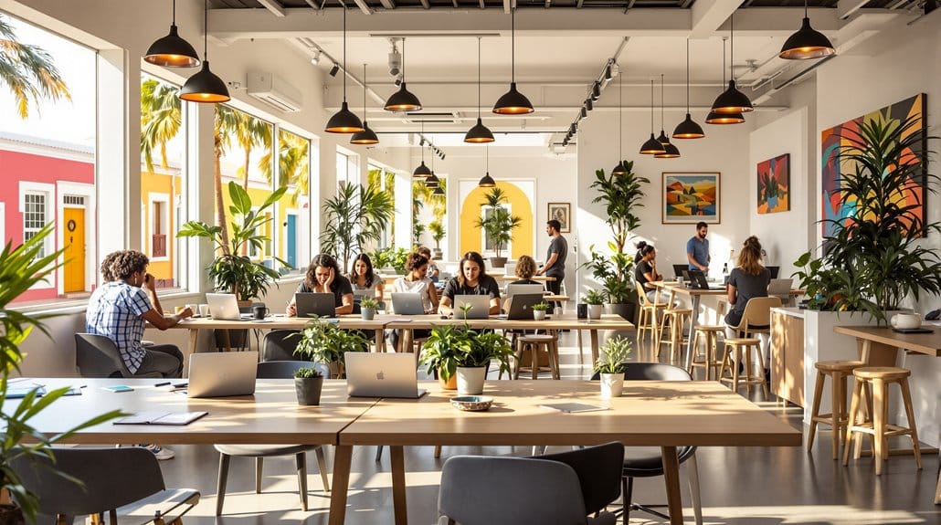 espaços de trabalho partilhados em Cabo Verde