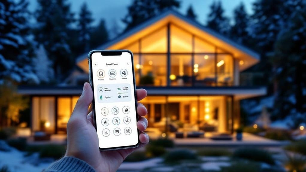 controlo inteligente de casa de férias